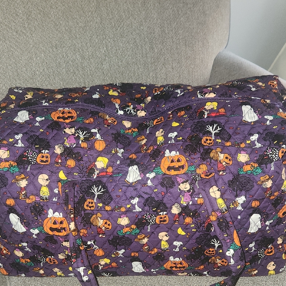 Vera Bradley x Peanuts Halloween Duffle